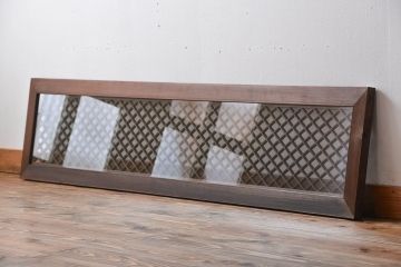 古民具・骨董　ガラス入り欄間(2)