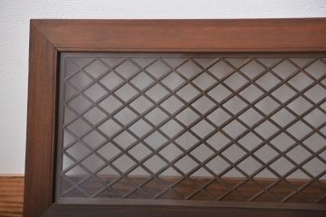 古民具・骨董　ガラス入り欄間(2)