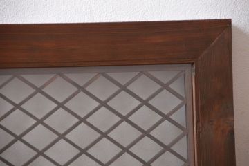 古民具・骨董　ガラス入り欄間(2)