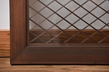 古民具・骨董　ガラス入り欄間(2)