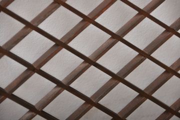 古民具・骨董　ガラス入り欄間(2)