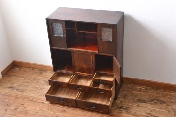 アンティーク家具　古民具・骨董　上品な茶箪笥