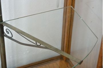 アンティーク家具　アンティーク　カーブガラスショーケース