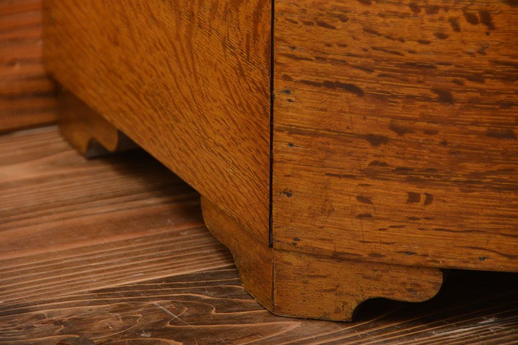 アンティーク家具　アンティーク　カーブガラスショーケース