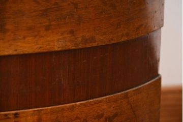 アンティーク家具　アンティーク　カーブガラスショーケース