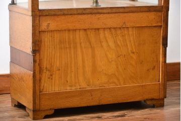 アンティーク家具　アンティーク　カーブガラスショーケース