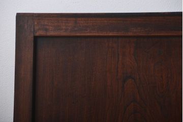 古民具・骨董　総欅材の板戸2枚セット(窓)