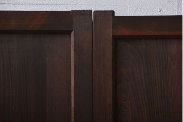 古民具・骨董　板戸2枚セット(窓)