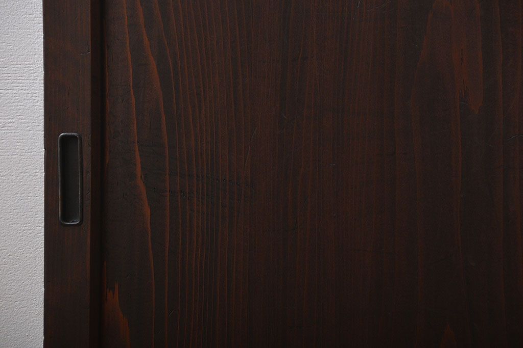 古民具・骨董　板戸2枚セット(窓)