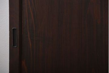 古民具・骨董　板戸2枚セット(窓)