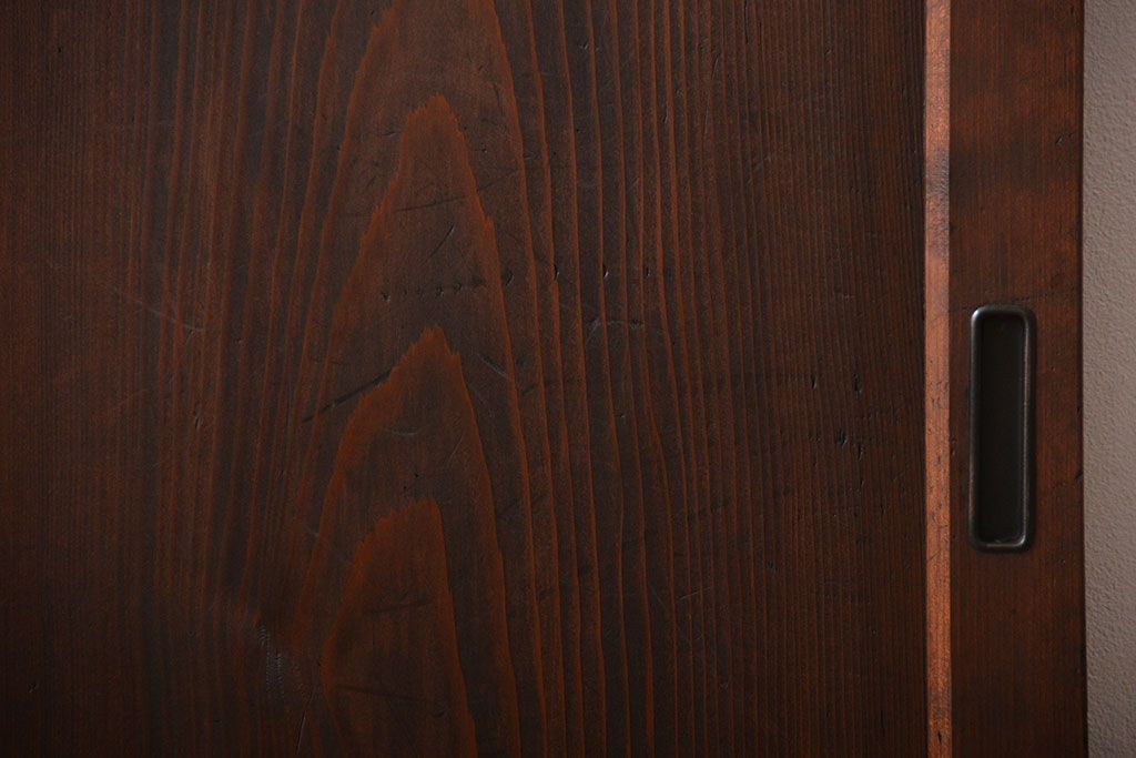 古民具・骨董　板戸2枚セット(窓)