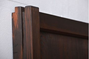 古民具・骨董　板戸2枚セット(窓)