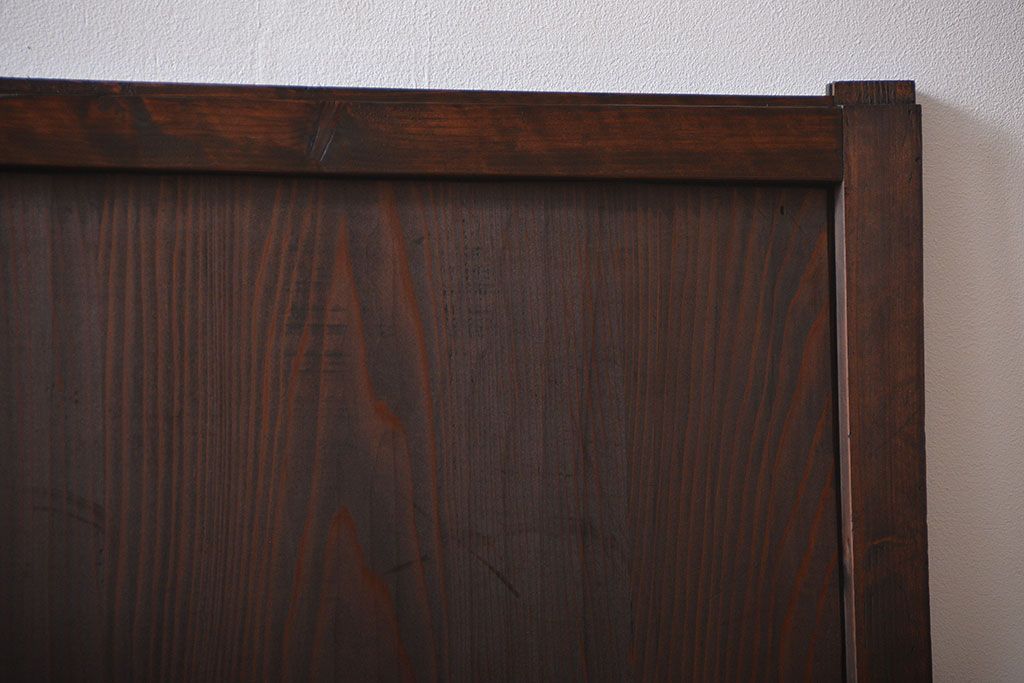 古民具・骨董　板戸2枚セット(窓)