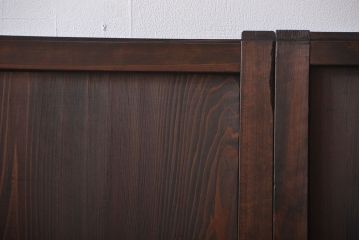 古民具・骨董　板戸2枚セット(窓)