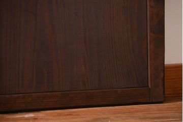 古民具・骨董　板戸2枚セット(窓)