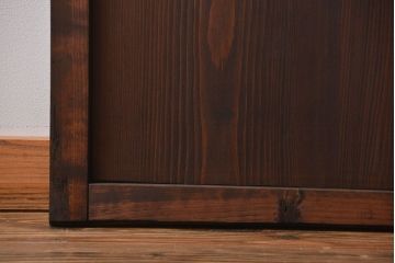 古民具・骨董　板戸2枚セット(窓)