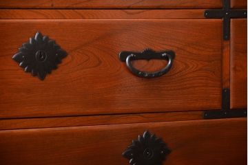 アンティーク家具　古民具・骨董　仙台一間時代箪笥(2)