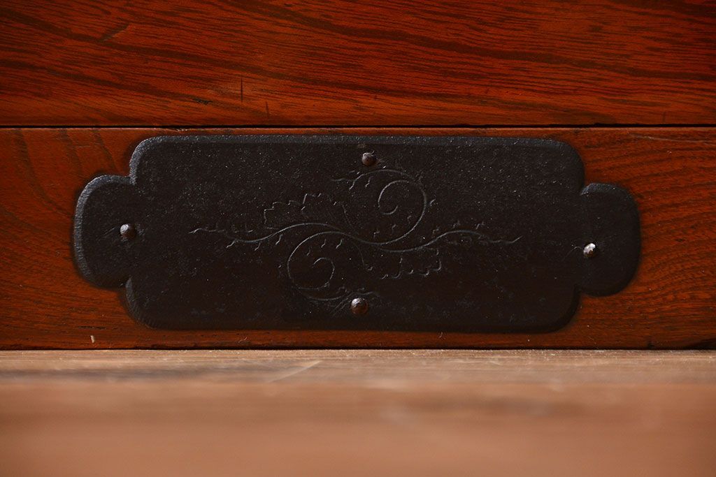 アンティーク家具　古民具・骨董　仙台一間時代箪笥(2)