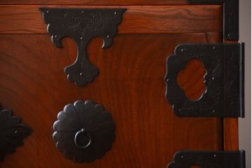 アンティーク家具　古民具・骨董　仙台一間時代箪笥(2)