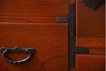 アンティーク家具　古民具・骨董　仙台一間時代箪笥(2)