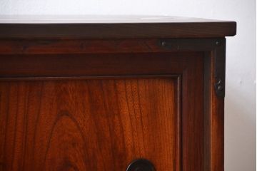 アンティーク家具　古民具・骨董　時代箪笥ローボード(1)