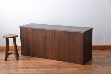 アンティーク家具　古民具・骨董　時代箪笥ローボード(1)