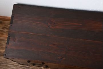 アンティーク家具　古民具・骨董　時代箪笥ローボード(2)
