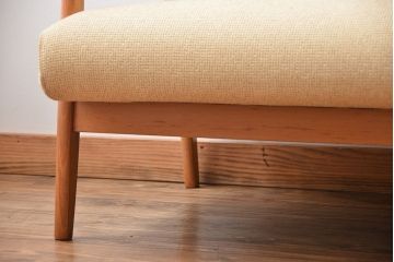 ヴィンテージ家具　ビンテージ　おしゃれな2人掛けソファ(ラブソファ)