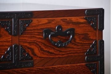 中古　伝統民芸家具　岩谷堂箪笥　衣装箪笥