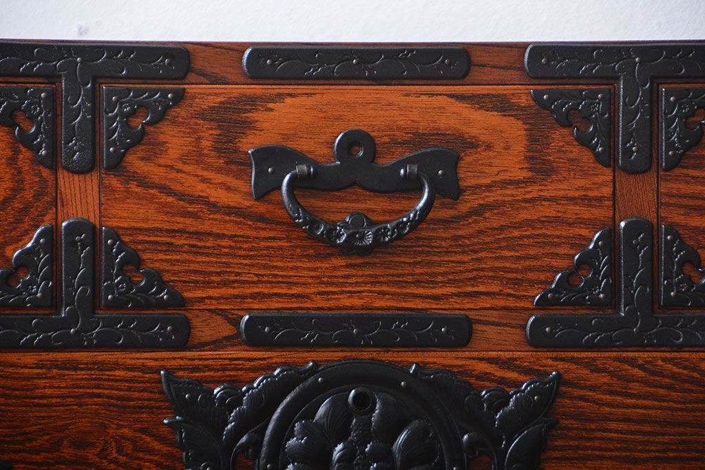 中古　伝統民芸家具　岩谷堂箪笥　衣装箪笥