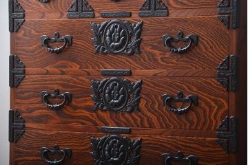 中古　伝統民芸家具　岩谷堂箪笥　衣装箪笥