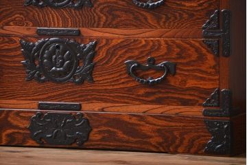 中古　伝統民芸家具　岩谷堂箪笥　衣装箪笥