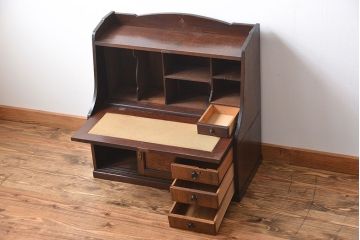 アンティーク家具　大正ロマン　ライティングビューロー