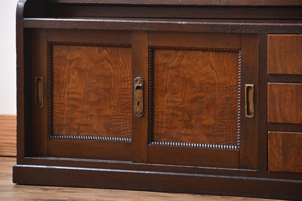 アンティーク家具　大正ロマン　ライティングビューロー