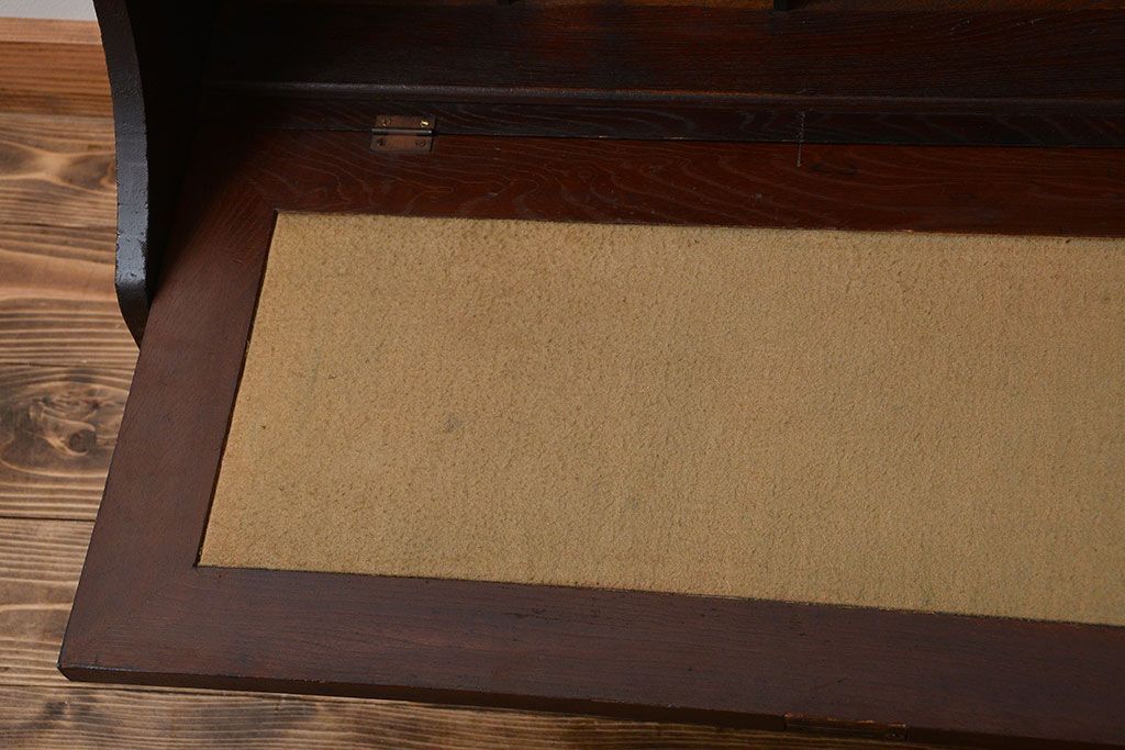 アンティーク家具　大正ロマン　ライティングビューロー