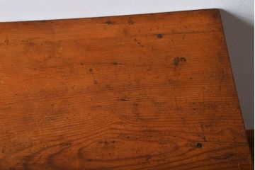 アンティーク家具　古民具・骨董　引き出し付き作業台