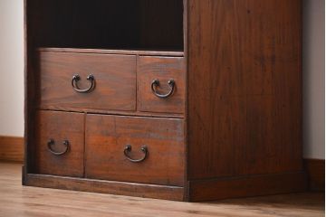 アンティーク家具　古民具・骨董　引き出し付き作業台