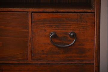 アンティーク家具　古民具・骨董　引き出し付き作業台