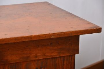 アンティーク家具　古民具・骨董　引き出し付き作業台