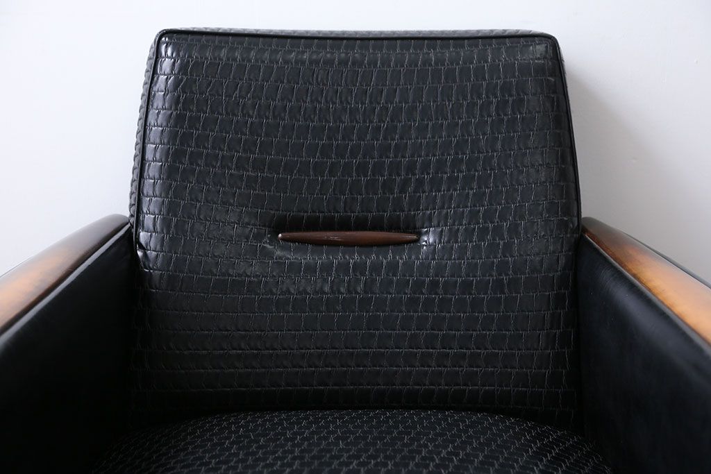レトロ家具　レトロな一人掛けソファ(1)