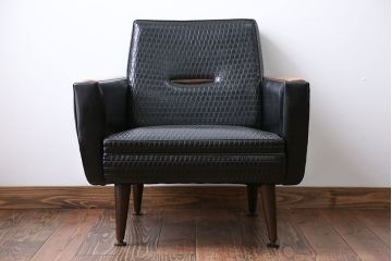 レトロ家具　レトロな一人掛けソファ(2)