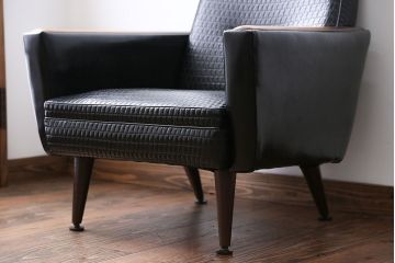 レトロ家具　レトロな一人掛けソファ(2)