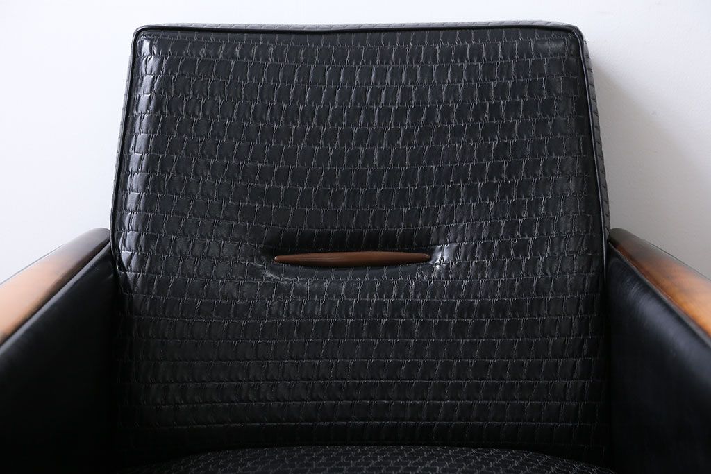 レトロ家具　レトロな一人掛けソファ(2)