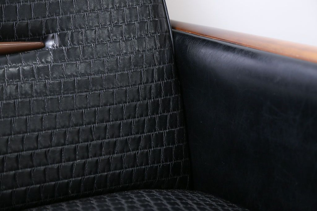 レトロ家具　レトロな一人掛けソファ(2)