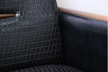 レトロ家具　レトロな一人掛けソファ(2)