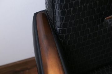 レトロ家具　レトロな一人掛けソファ(2)