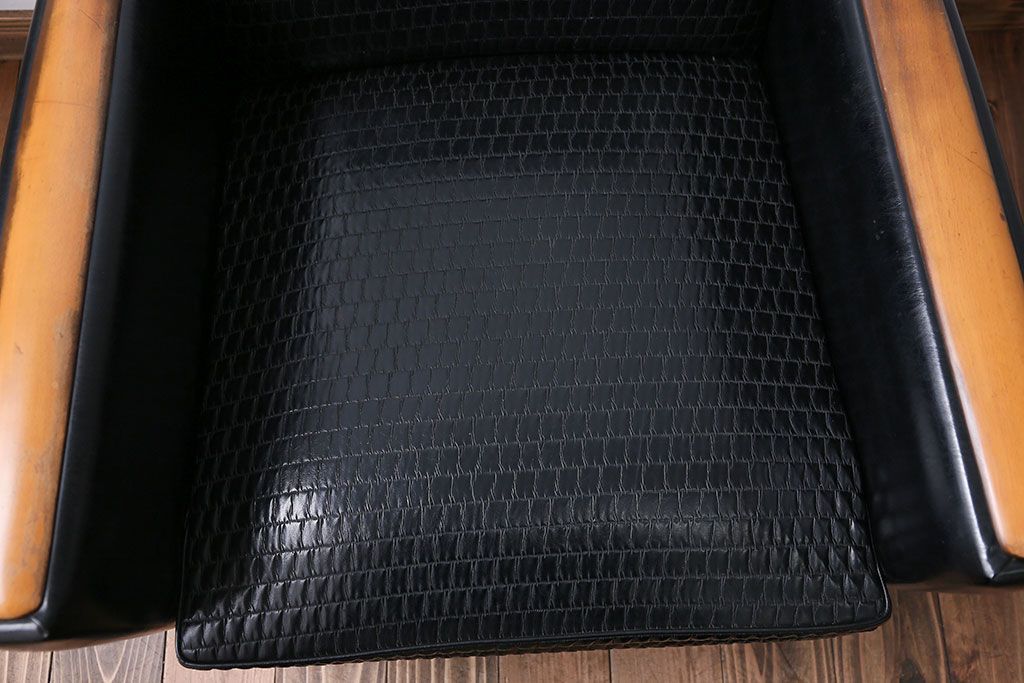 レトロ家具　レトロな一人掛けソファ(2)