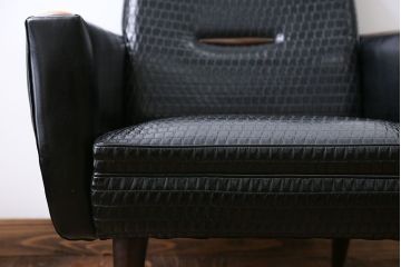 レトロ家具　レトロな一人掛けソファ(2)