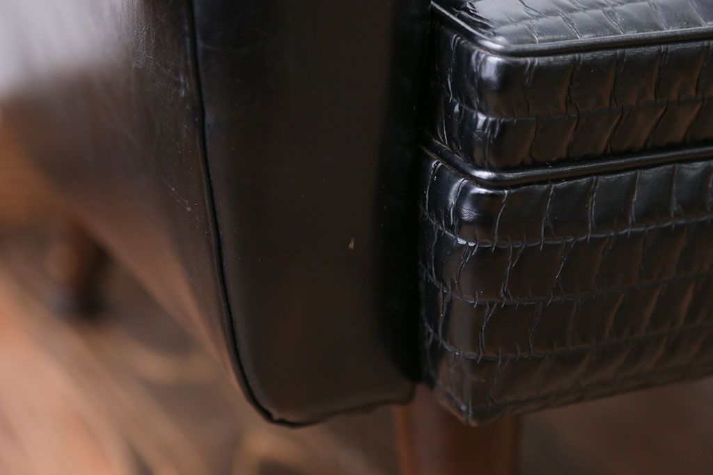 レトロ家具　レトロな一人掛けソファ(2)