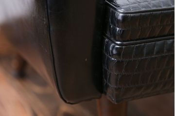 レトロ家具　レトロな一人掛けソファ(2)